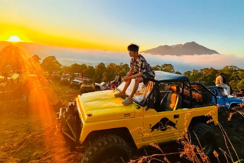 mount batur sunrise view